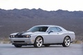 Dodge Challenger SRT-8 gris 3/4 avant gauche