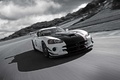 Dodge Viper SRT-10 ACR-X blanc/noir 3/4 avant droit travelling penché