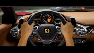 Ferrari 458 Italia - Rouge - Interieur