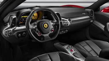 Ferrari 458 Italia - rouge - Intérieur