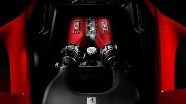 Ferrari 458 Italia - rouge - V8
