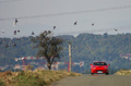 Ferrari 575 SuperAmerica rouge face avant 2