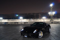 Ferrari 599 GTB Fiorano noir place de la Concorde 3/4 avant gauche