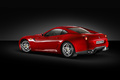 Ferrari 599 GTB Fiorano rouge 3/4 arrière gauche