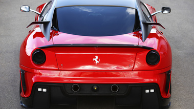 Ferrari 599XX rouge face arrière 2