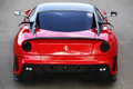 Ferrari 599XX rouge face arrière 2