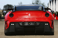 Ferrari 599XX rouge face arrière