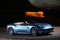 Ferrari California bleu 3/4 avant droit nuit