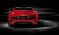 Ferrari California rouge face arrière