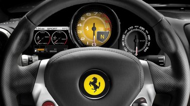 Ferrari California rouge volant