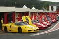 Ferrari FXX jaune 3/4 avant droit