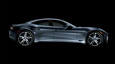 Fisker Karma - gris foncé - profil