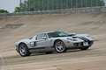 Ford GT gris Montlhéry 3/4 avant droit penché