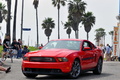 Ford Mustang GT CS rouge 3/4 avant gauche 2