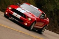 Ford Shelby GT 500 Rouge 3/4 AV