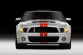 Shelby GT500 Cabriolet gris face avant