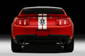 Shelby GT500 rouge face arrière