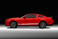 Shelby GT500 rouge profil