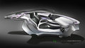 Jaguar C-X75 gris habitacle dessin