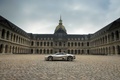 Jaguar C-X75 gris - Paris - profil