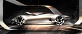 Jaguar C-X75 gris profil dessin 2