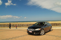  Jaguar XFR noire Deauville Statique plage 