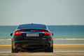 Jaguar XFR noire Statique face AR