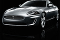 Jaguar XK 75th Anniversary - grise - 3/4 avant gauche