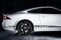 Jaguar XK Speed Pack  - blanche - flanc droit