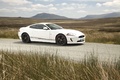 Jaguar XKR blanc 3/4 avant droit