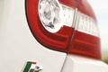 Jaguar XKR blanc logo coffre