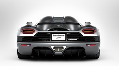 Koenigsegg Agera - grise - face arrière