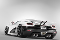 Koenigsegg Agera R - blanche - 3/4 arrière