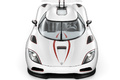 Koenigsegg Agera R - blanche - face avant