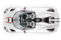 Koenigsegg Agera R - blanche - vue de dessus 2