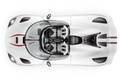 Koenigsegg Agera R - blanche - vue de dessus 2