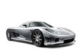 Koenigsegg CCX gris 3/4 avant droit