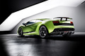 Gallardo LP 570-4 Superleggera - verte - 3/4 arrière gauche