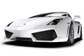 Lamborghini Gallardo LP560-4 blanc 3/4 avant gauche 2