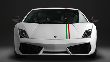 Lamborghini Gallardo Tricolore - blanche - face avant