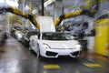 Lamborghini ligne d'assemblage Gallardo usine Sant'Agata 4