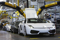 Lamborghini ligne d'assemblage Gallardo usine Sant'Agata 5