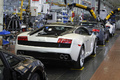 Lamborghini ligne d'assemblage Gallardo usine Sant'Agata 7