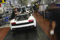 Lamborghini ligne d'assemblage Gallardo usine Sant'Agata