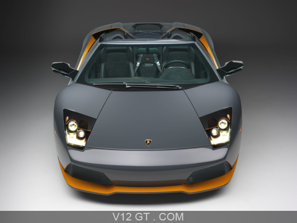 Lamborghini Murcielago Lp 650 Roadster Gris Orange Av