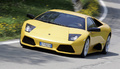 Lamborghini Murcielago LP640 jaune 3/4 avant gauche filé penché