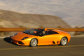 Lamborghini Murcielago LP640 Roadster orange 3/4 avant gauche filé 3