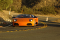 Lamborghini Murcielago LP640 Roadster orange 3/4 avant gauche filé 5