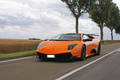 Lamborghini Murcielago LP670-4 SV orange 3/4 avant gauche travelling 3