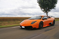 Lamborghini Murcielago LP670-4 SV orange 3/4 avant gauche travelling 4